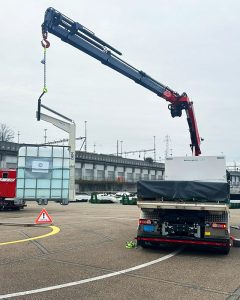 Krane Kat. C, Lastwagenladekrane inkl. Anschlagen von Lasten 7 Kurs Krane Kategrie C Lastwagenladekrane