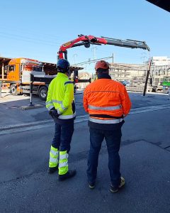 Krane Kat. C, Lastwagenladekrane inkl. Anschlagen von Lasten 6 Kurs Krane Kategrie C Lastwagenladekrane