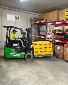 Stapler R1/R3 für Lernende Metallbauer 18 Staplerausbildung Impressionen