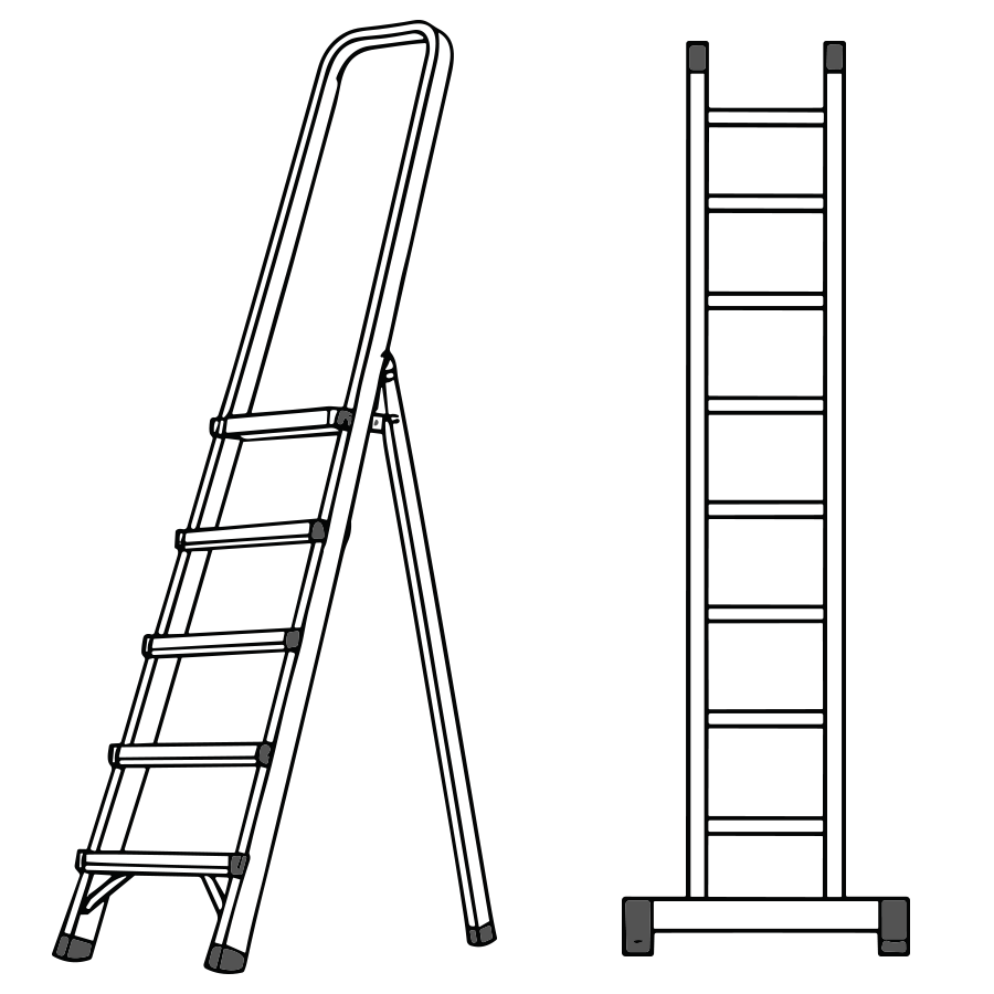 Prüfservice Arbeitsmittel 18 Prüfservice für Leitern und Tritte